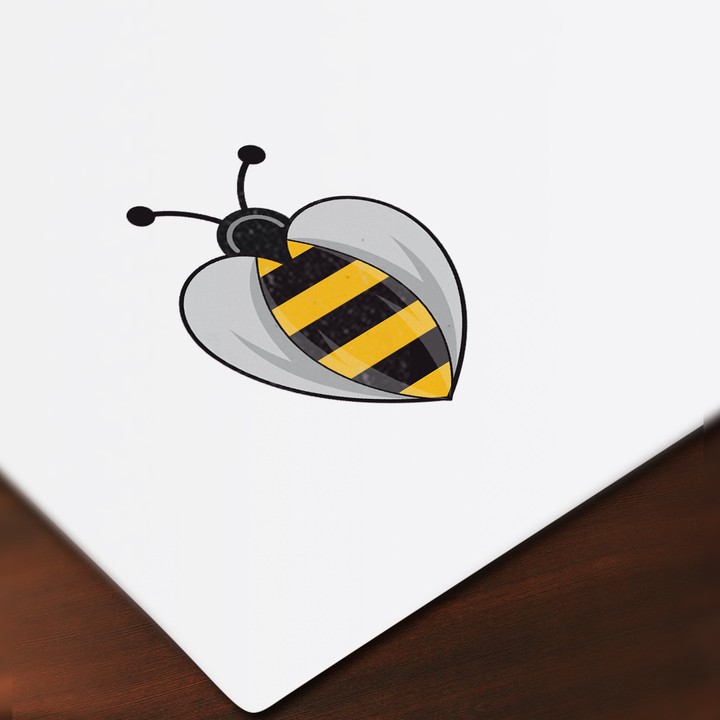 bee love logo design