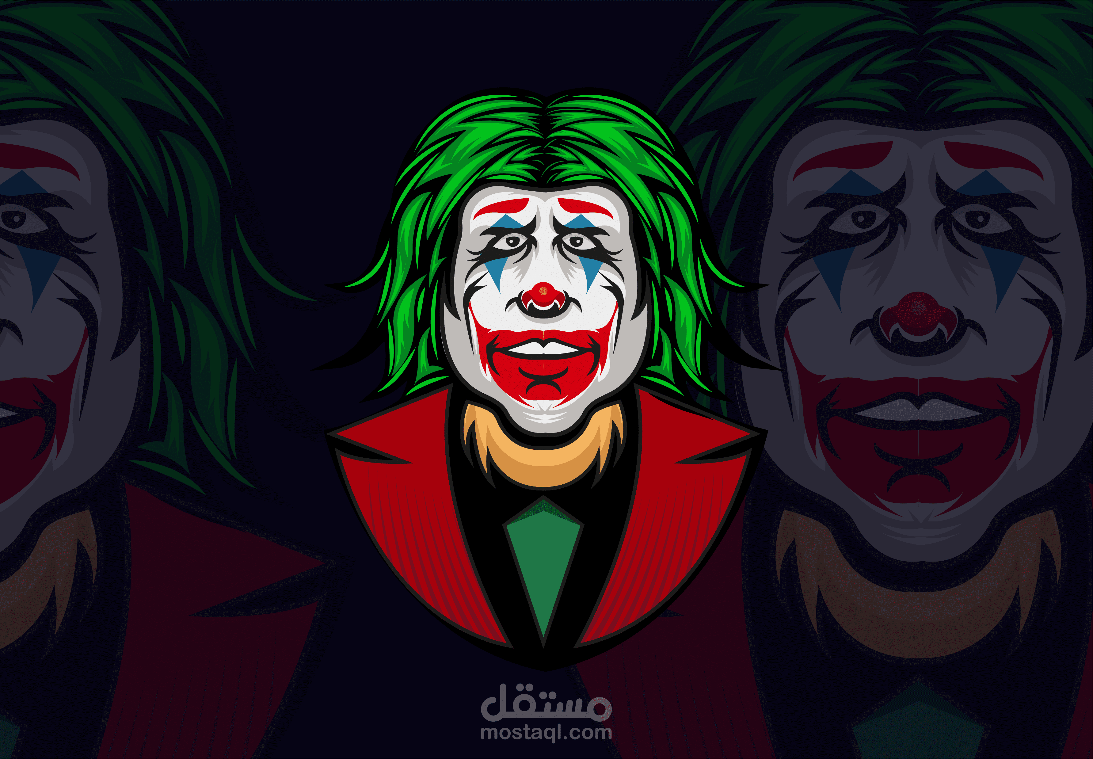 JOKER VECTOR ILLUSTRATION