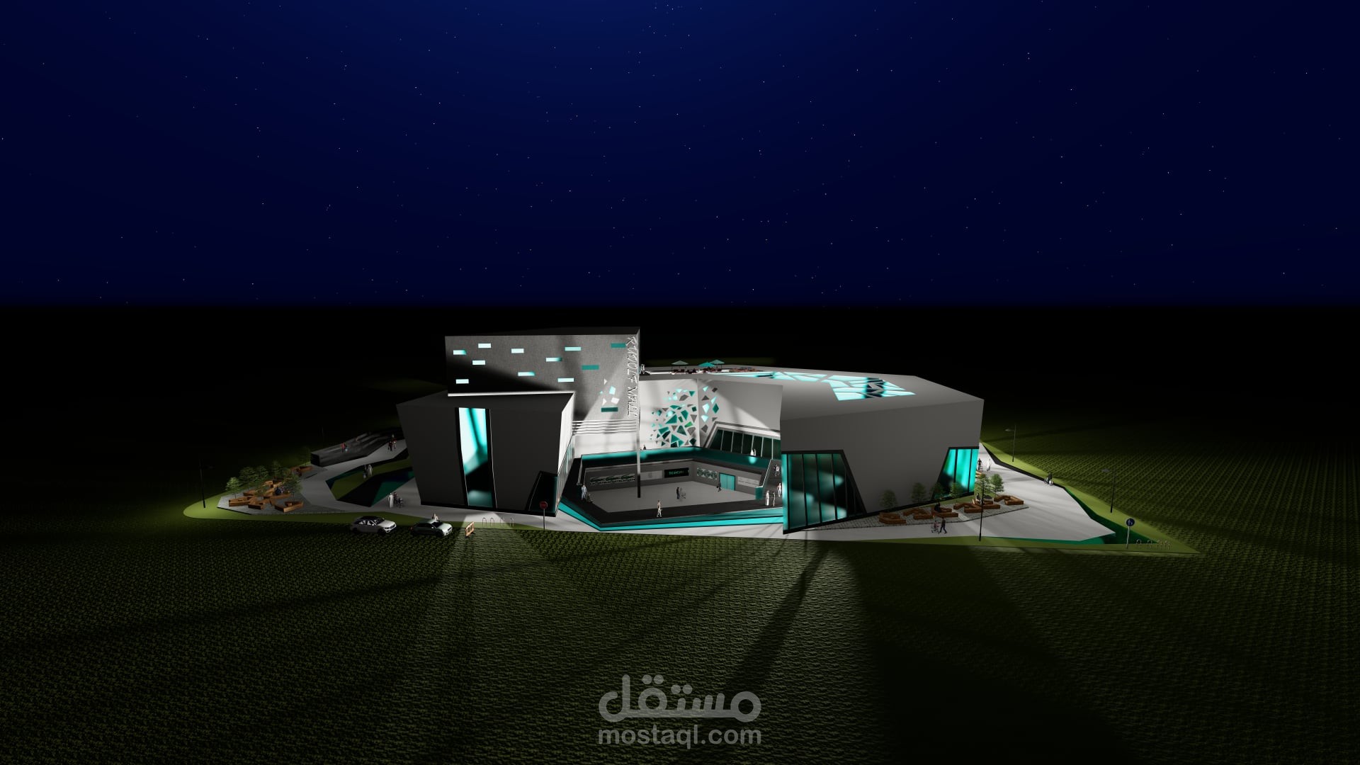 تصميم مول تجاري | Commercial mall design