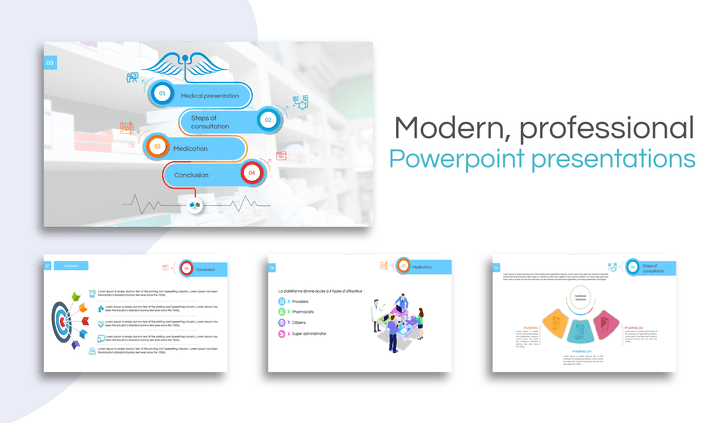 عرض تقديمي بوربوينت  Powerpoint  احترافي لمذكرة تخرج