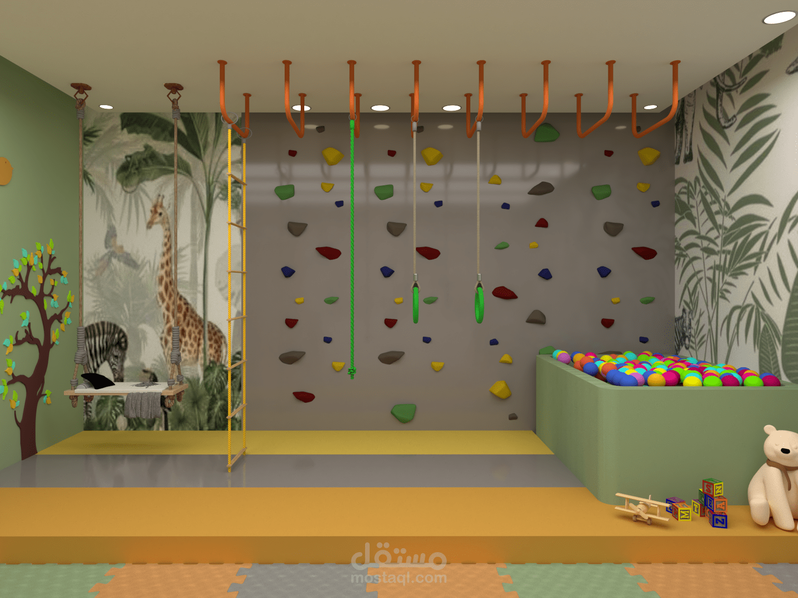 Play room & monkey bar