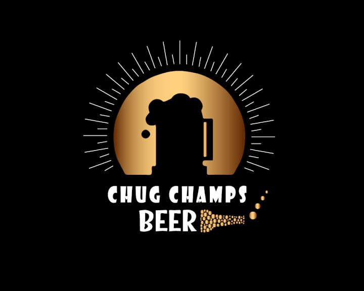 chug champs beer logo