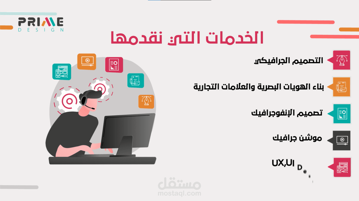 موشن جرافيك خدمات / Motion Graphics Services