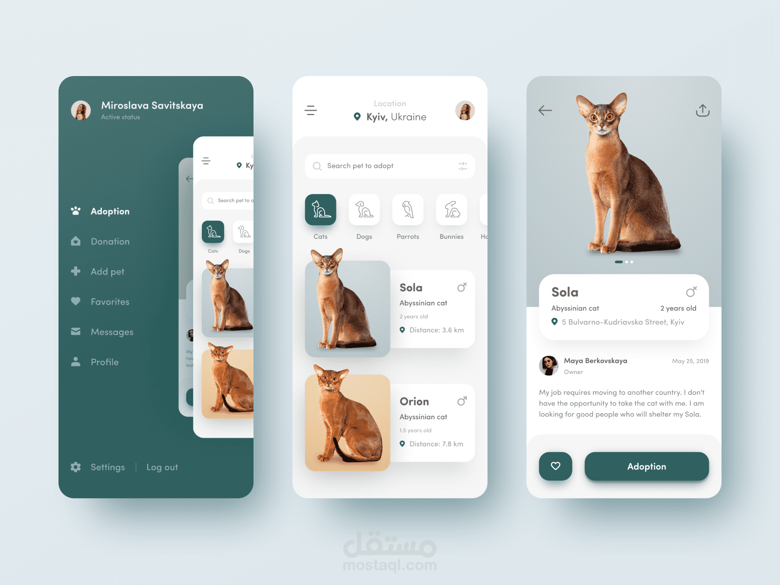 Pets Adoption App
