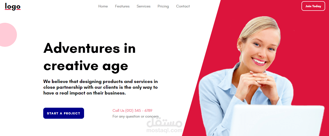 landing-page-using-react-js