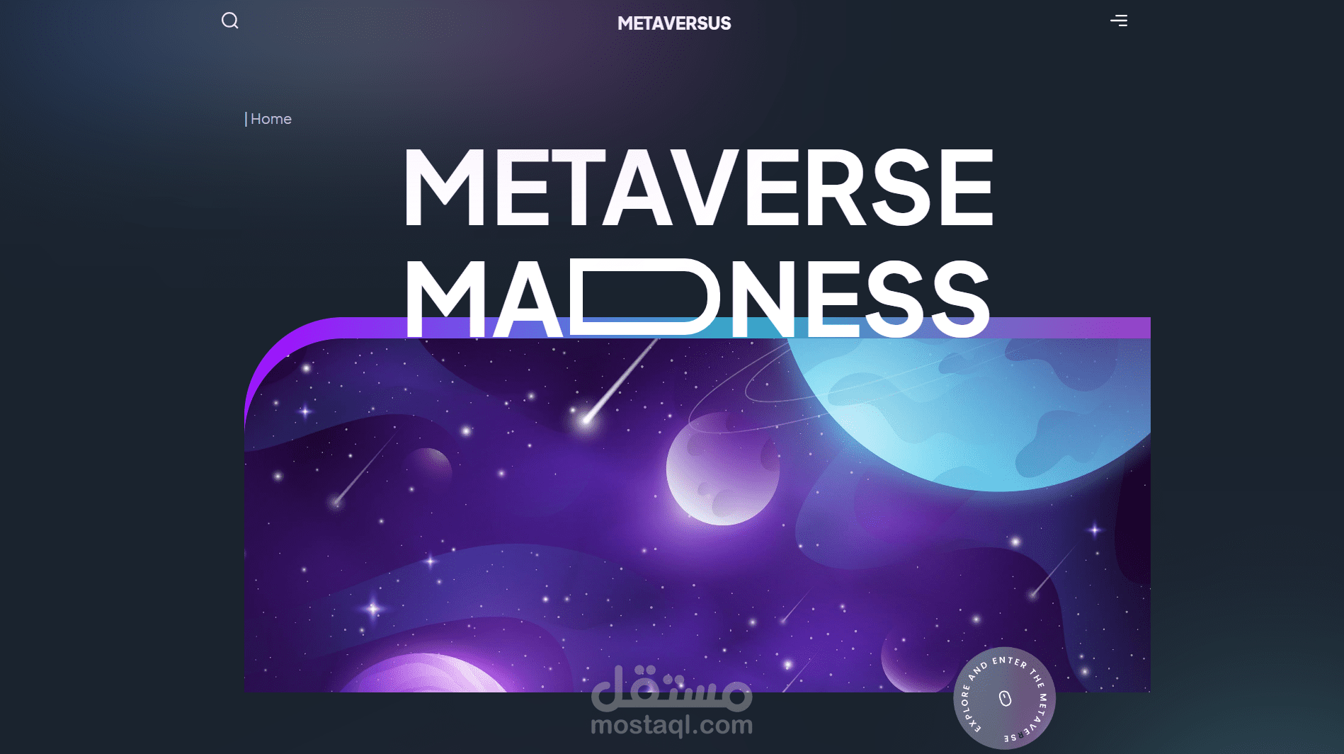 Metaversus Website