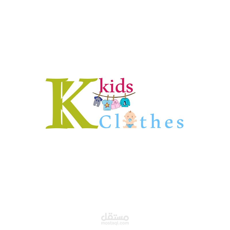 logo for kids clothes store