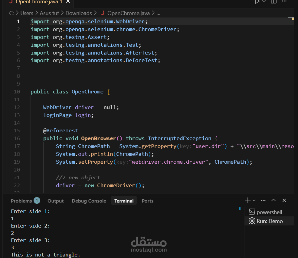 Automation Testing