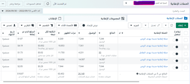 حملة بهدف الوعي