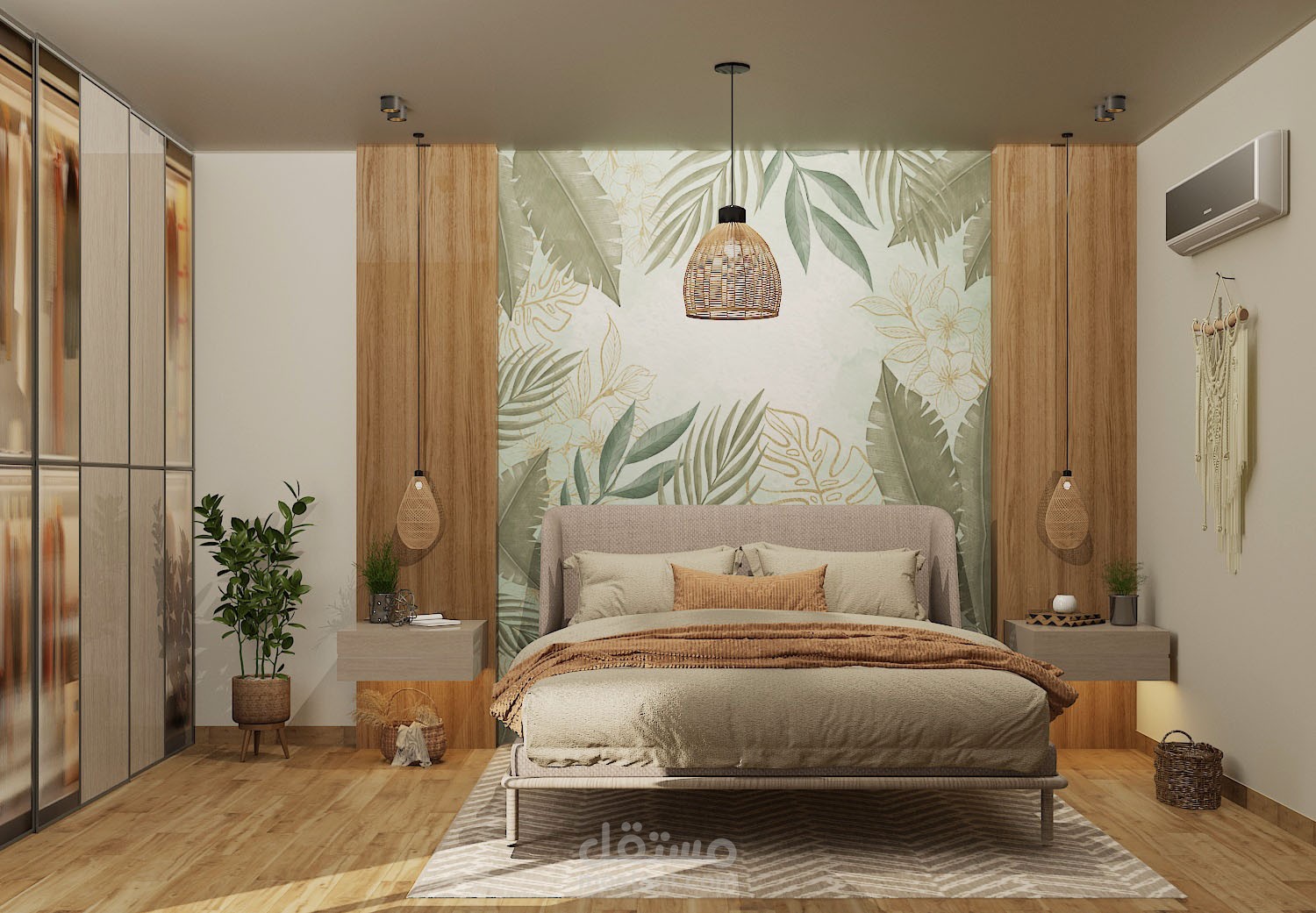 Interior design for bedroom