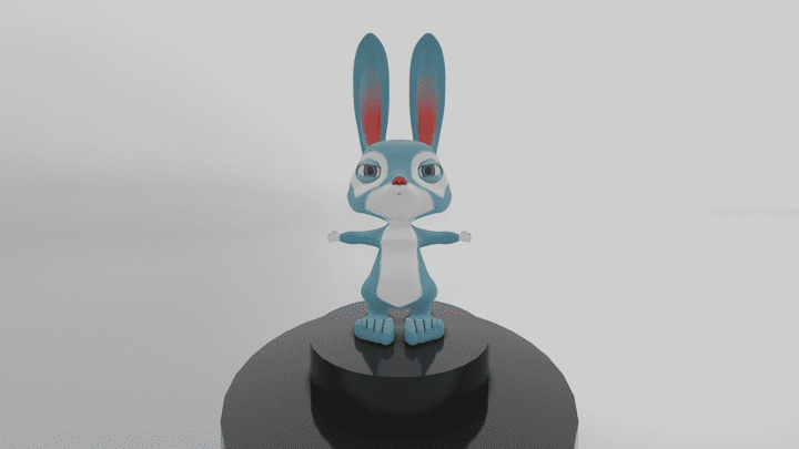 Stylized rabbit