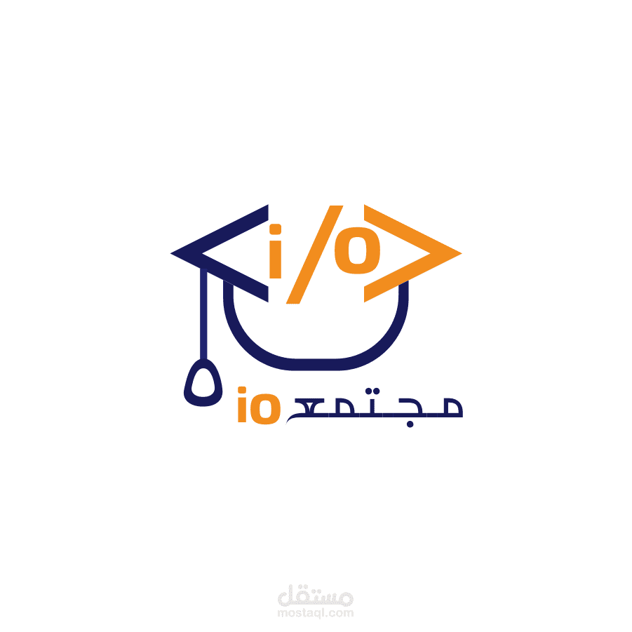 تصميم شعار لموقع مجتمع io