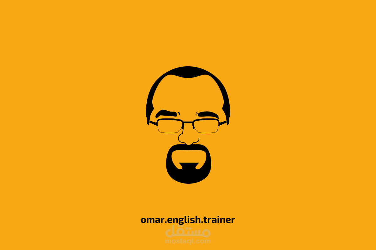 تصميم شعار و بانر الفلوجر الاشهر Omar English Trainer