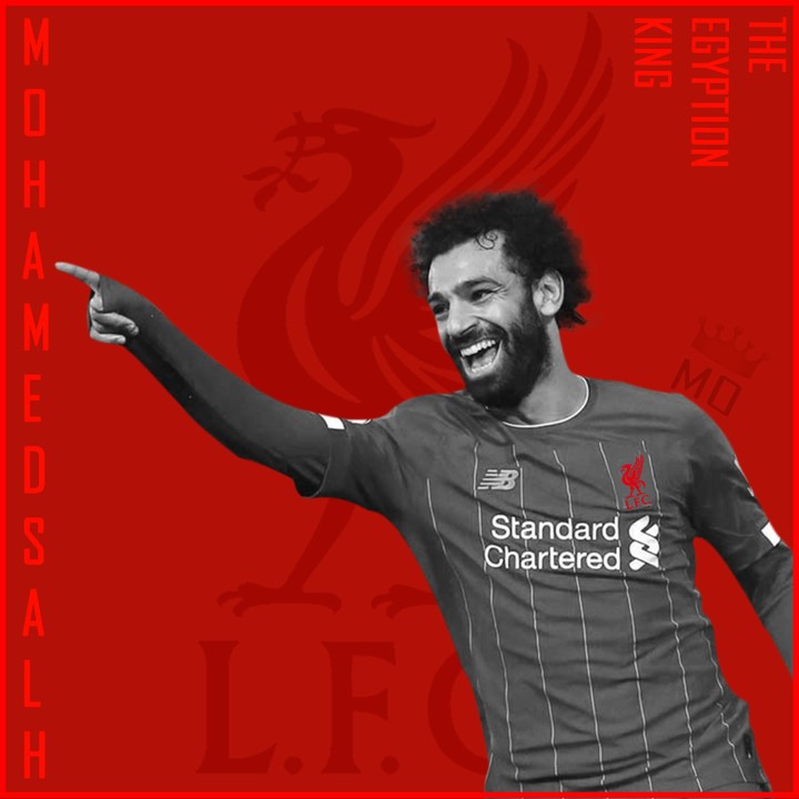 تصميم بوستر سوشيال ميديا للاعب محمد صلاح