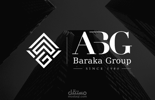 project .logo design. ABG baraka group