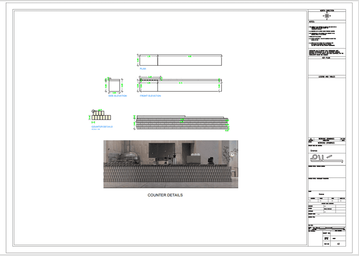 مخططات تنفيذية -  WORKING DRAWINGS