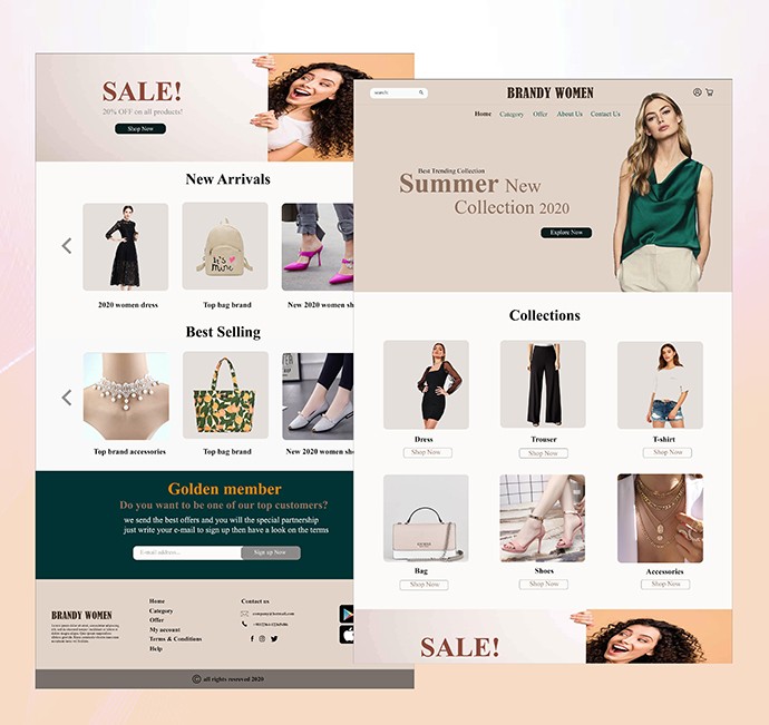 E-commerce website