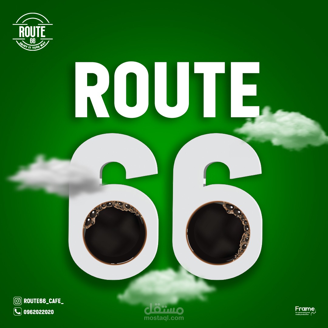 تصاميم سوشال ميديا - Route 66