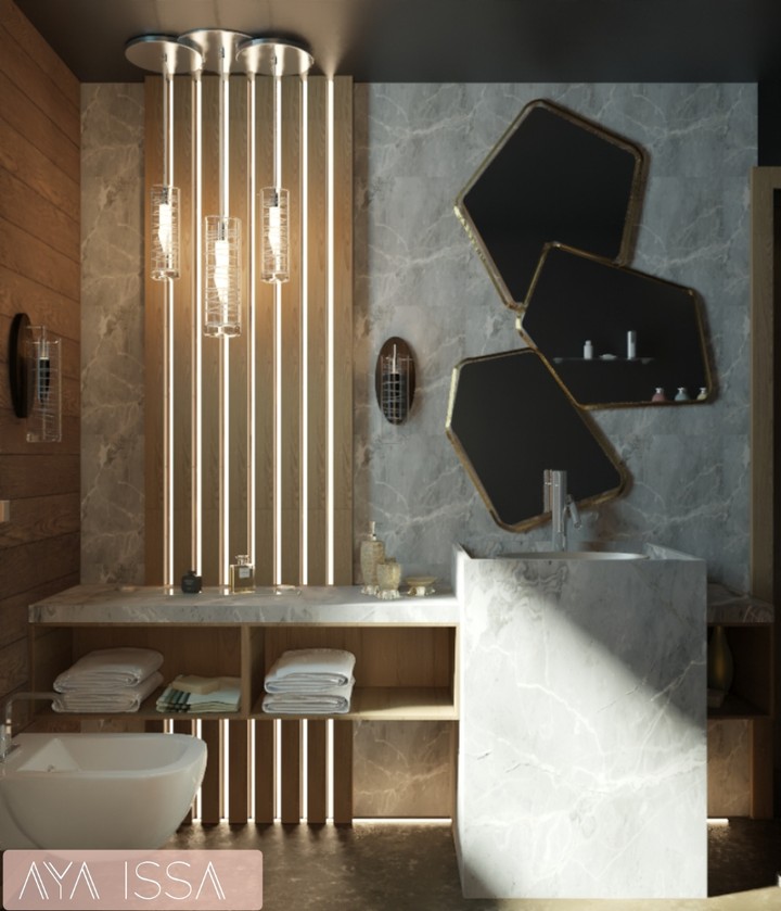 Modern bathroom