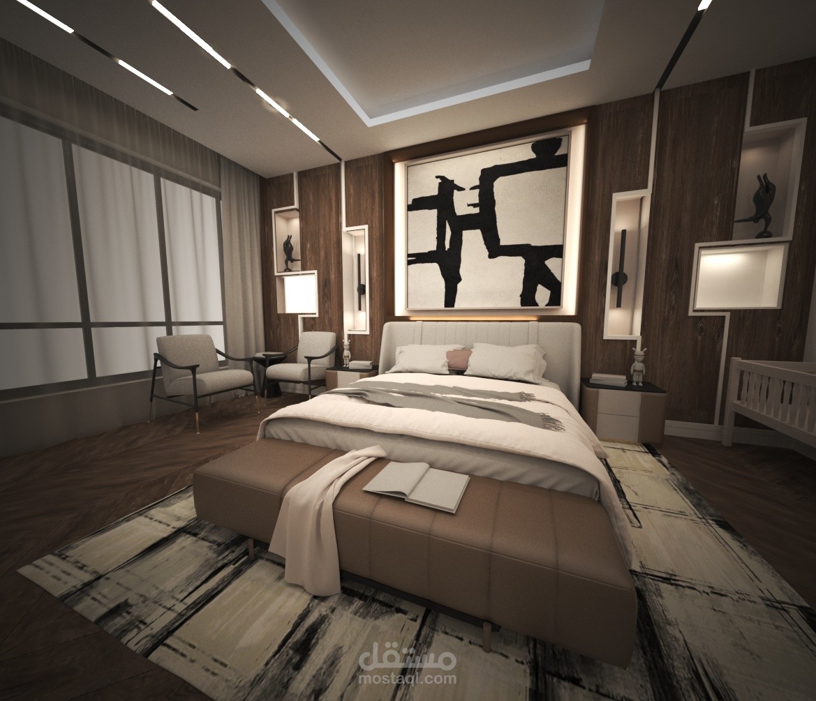 modern bedroom (oman)