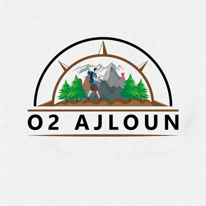 Design logo O2 AJLOUN / تصميم شعار لوجو O2 AJLOUN