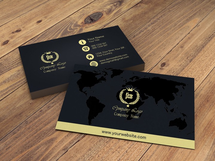 مجموعة بطاقات عمل - Business Cards