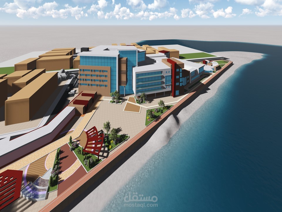 REVIT MODELING OF PORTSAID UNIVERSITY