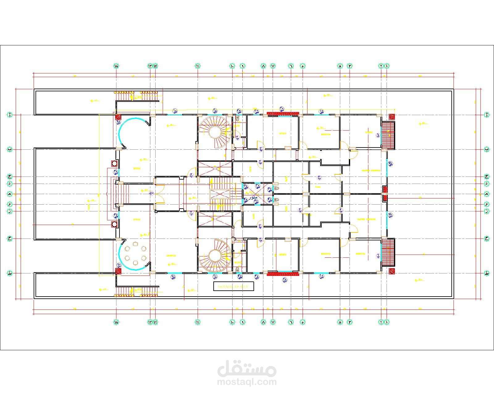 تصميم معماري لفيلا