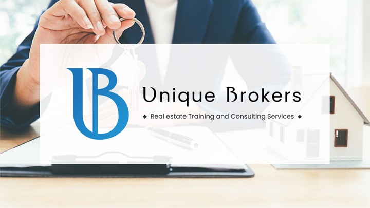 تصميم هوية بصرية لشركة Unique Brokers