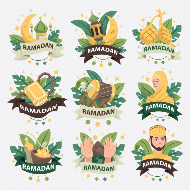 ramadan-logo-badge-collection