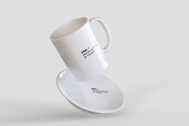 coffee-mug-plate-mockup_58466-10879