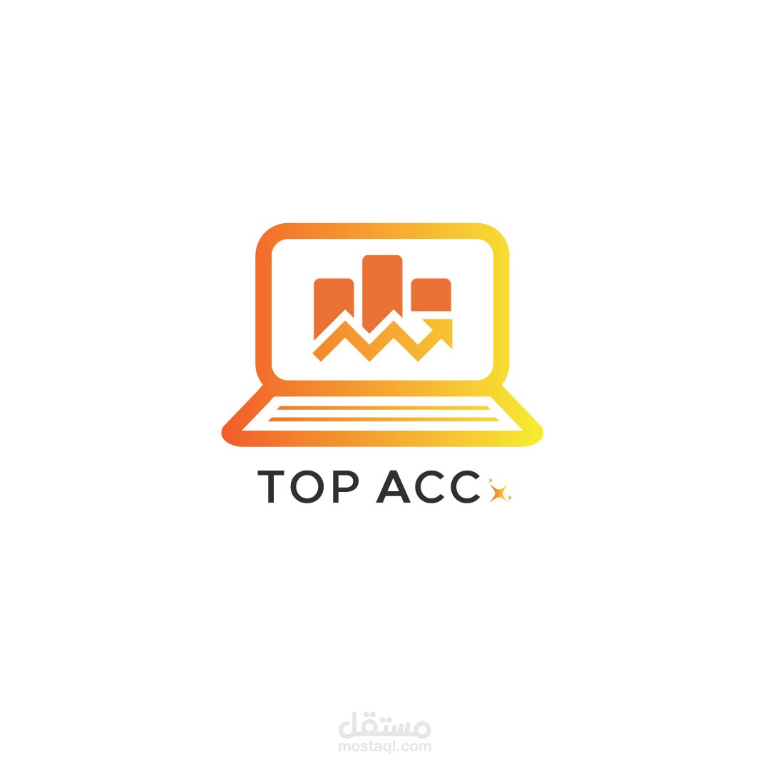 تصميم لوجو لشركة Top Acc