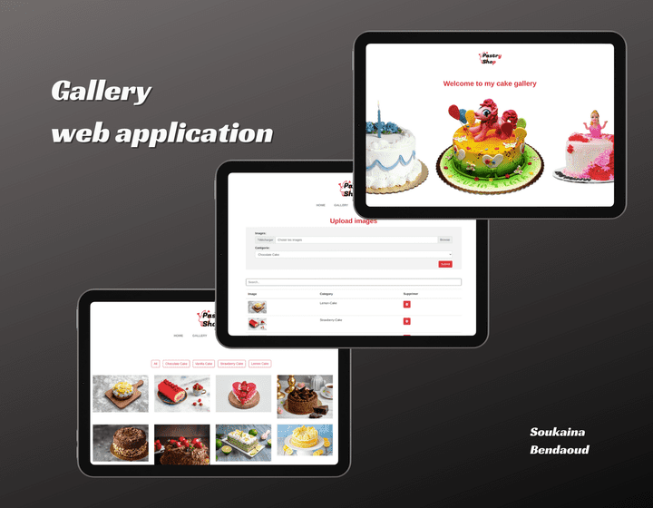 Gallery web application