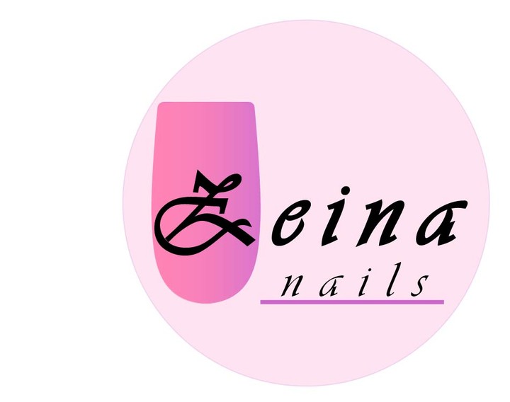 لوغو وصورة شخصية وصورة غلاف لمحل للأضافر اسمه زينة LOGO_ZEINA_NAILS