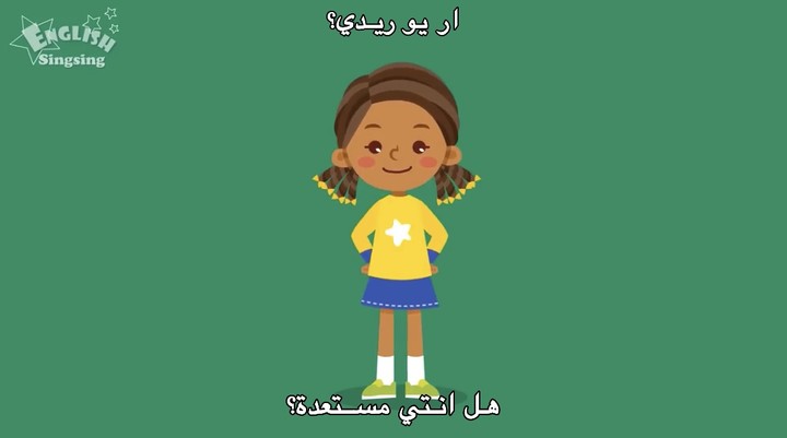 ترجمة محتوى للصغار (اجزاء الجسد) من اللغة الانجليزية للعربية