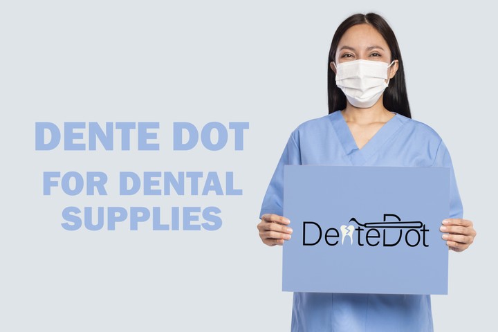 شعار لعيادة أسنان باسم Dente Dot