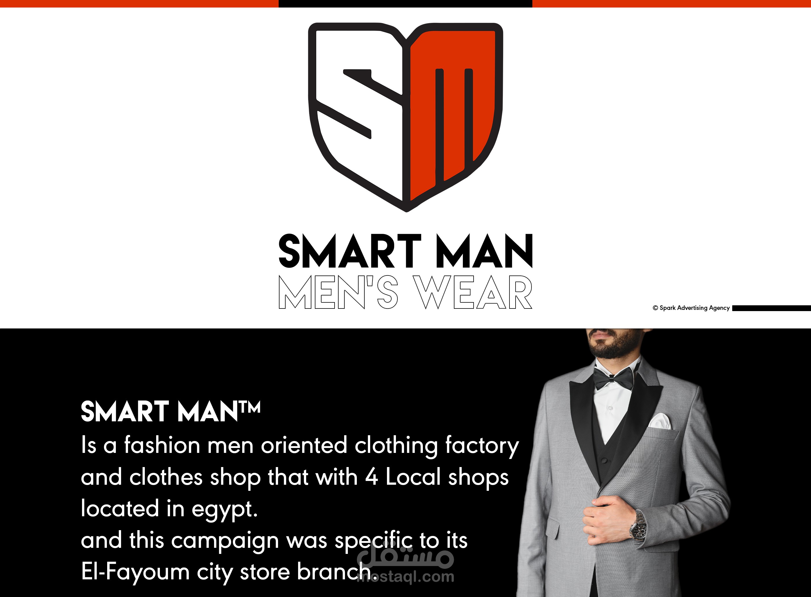 Social Media Campain | Smart Man Clothing