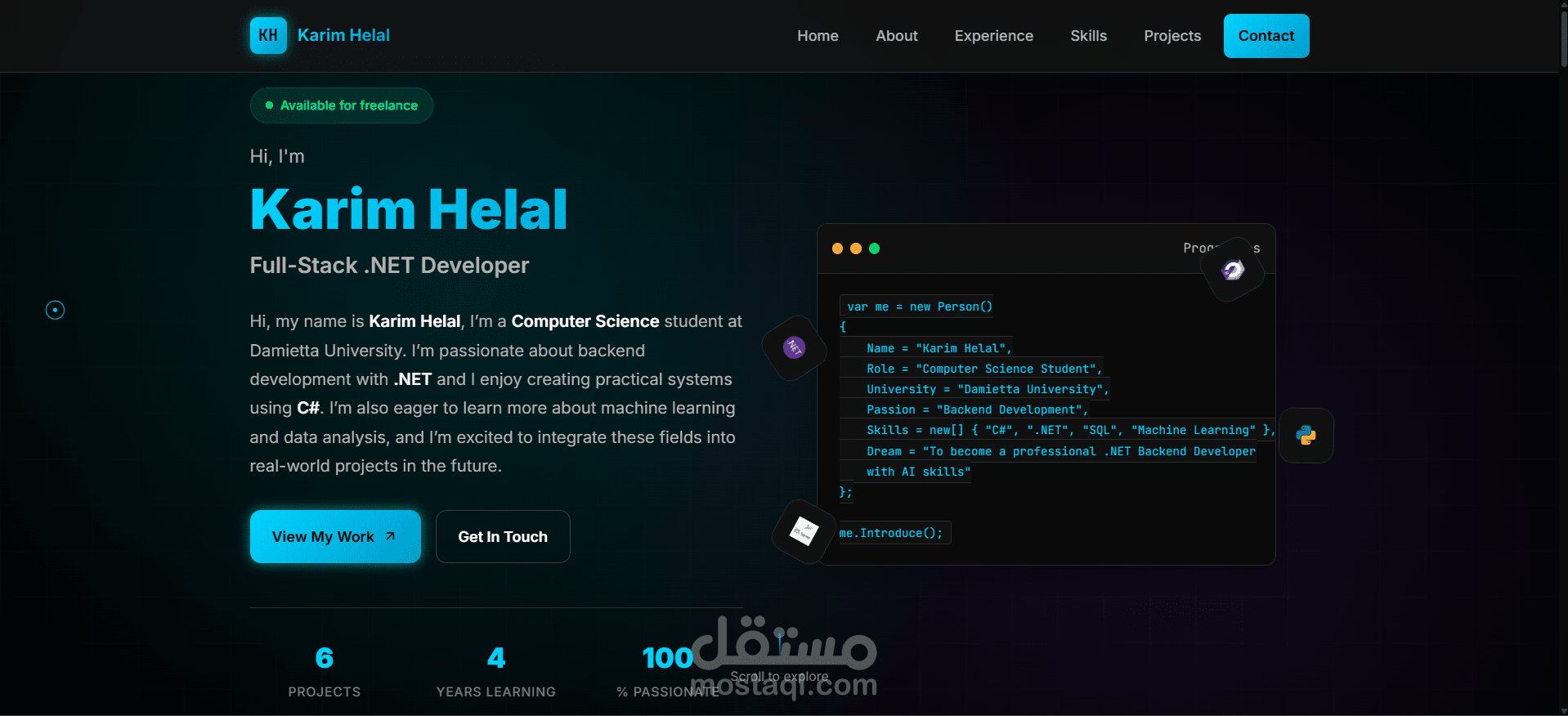 Personal Portfolio