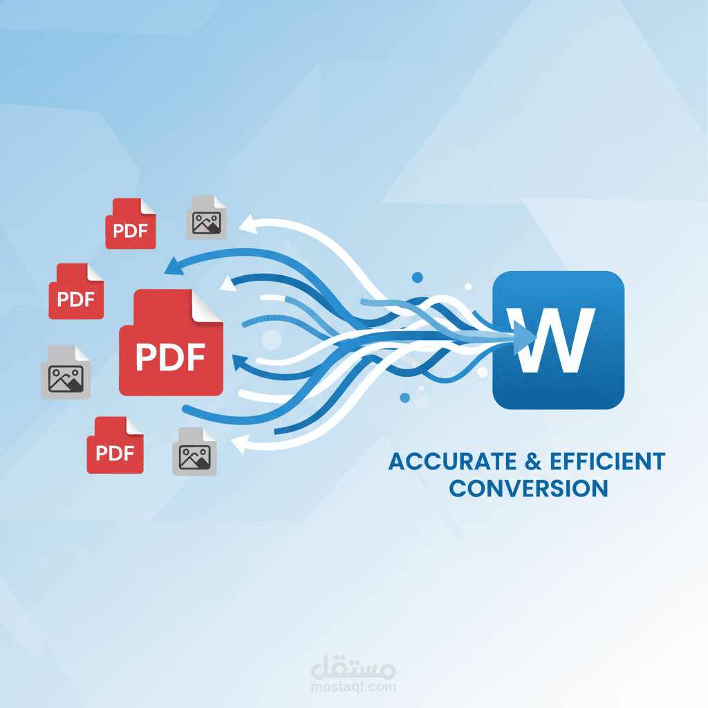 خدمة تحويل النصوص من الصور وملفات PDF إلى Word باحترافية عالية