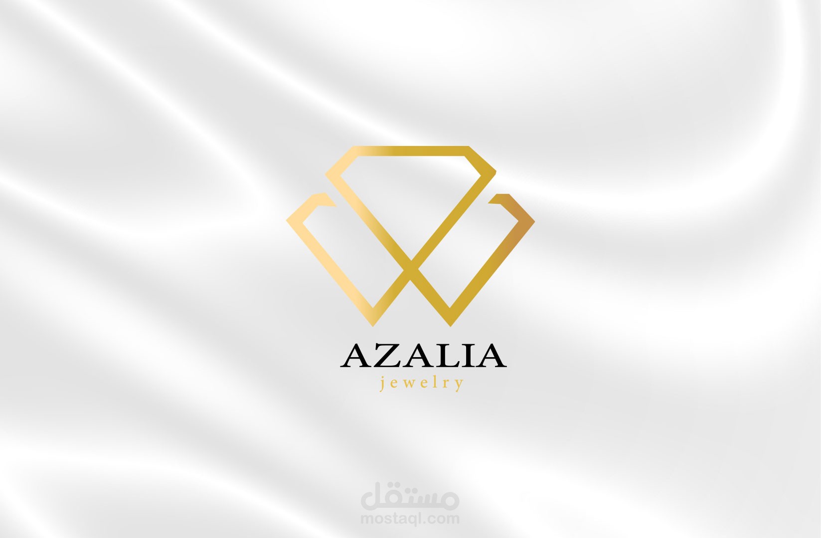 شعار لماركة مجوهرات AZALLA