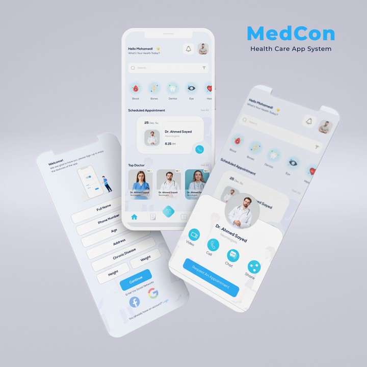 MedCon Health Care App System