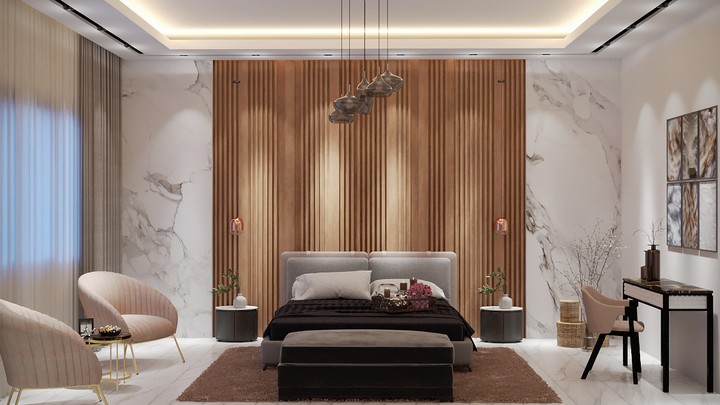 Master bedroom interior design