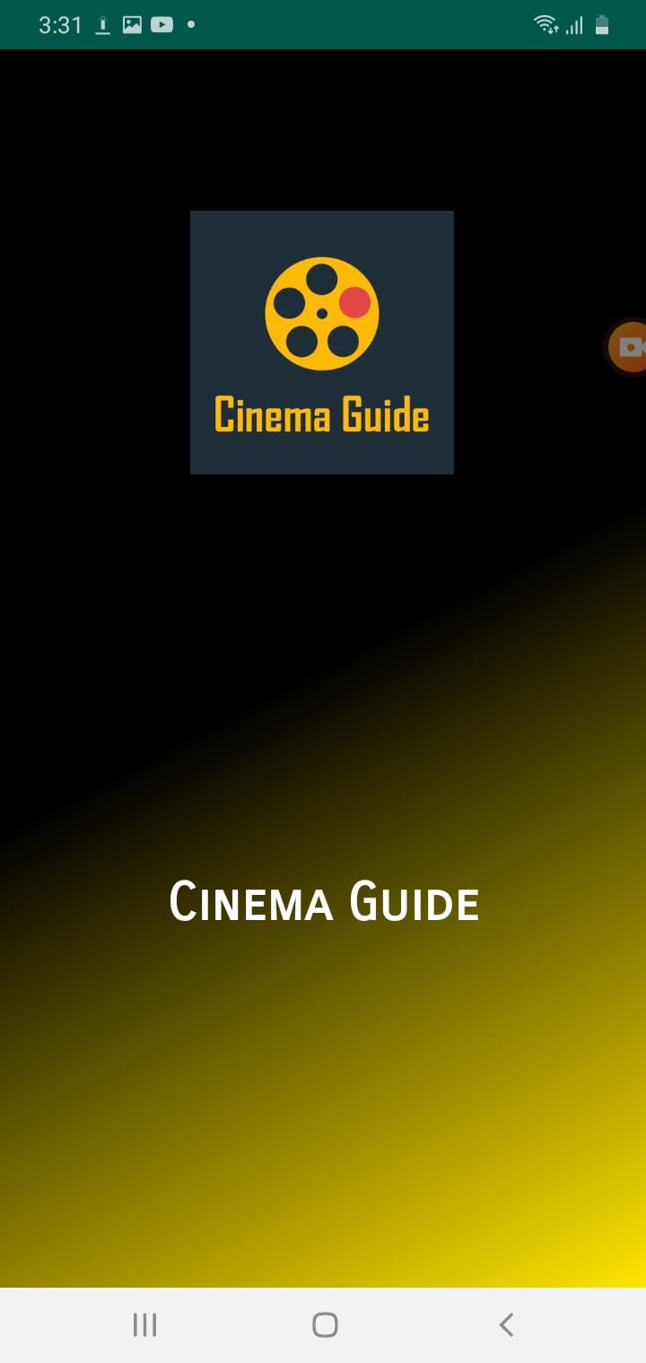 Cinema Guide Application