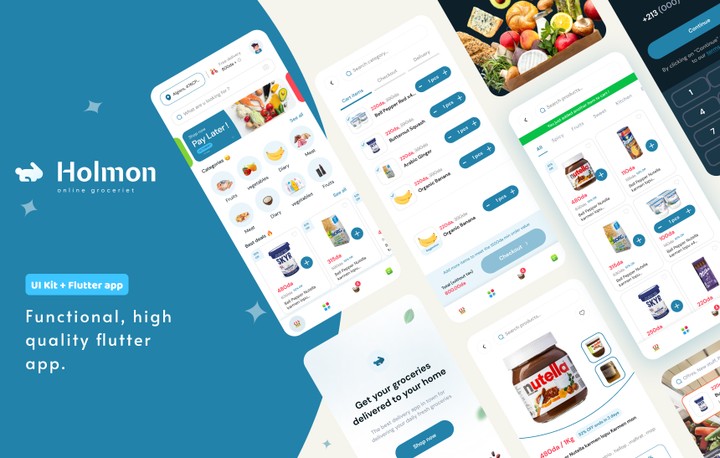 Grocery App Starter flutter app