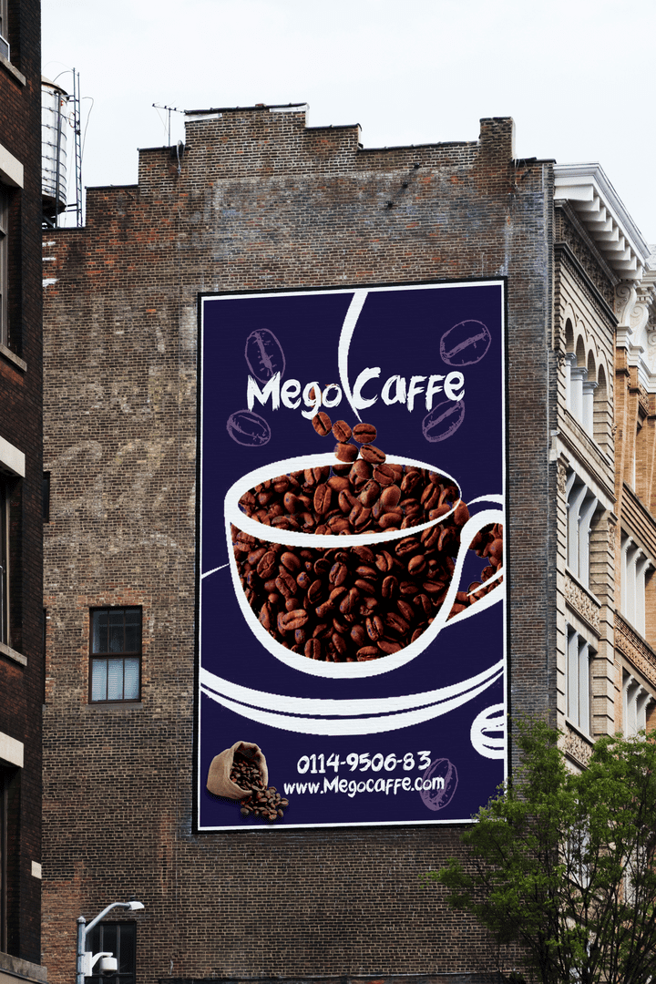 Poster for coffee