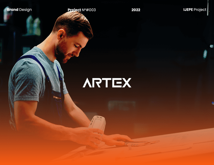 تصميم علامة تجارية كاملة لمشروع ARTEX