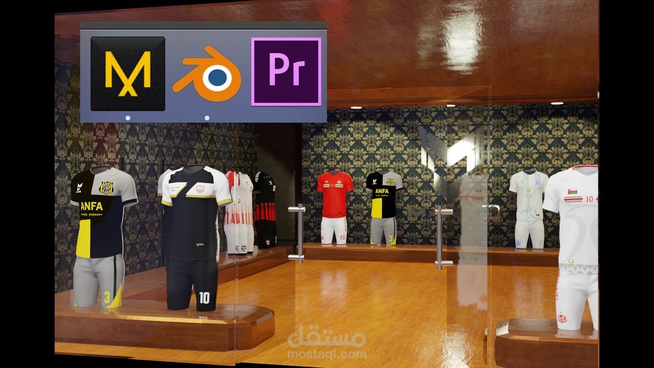 marvelous designer 8 + blender 2.8 jersey kit video