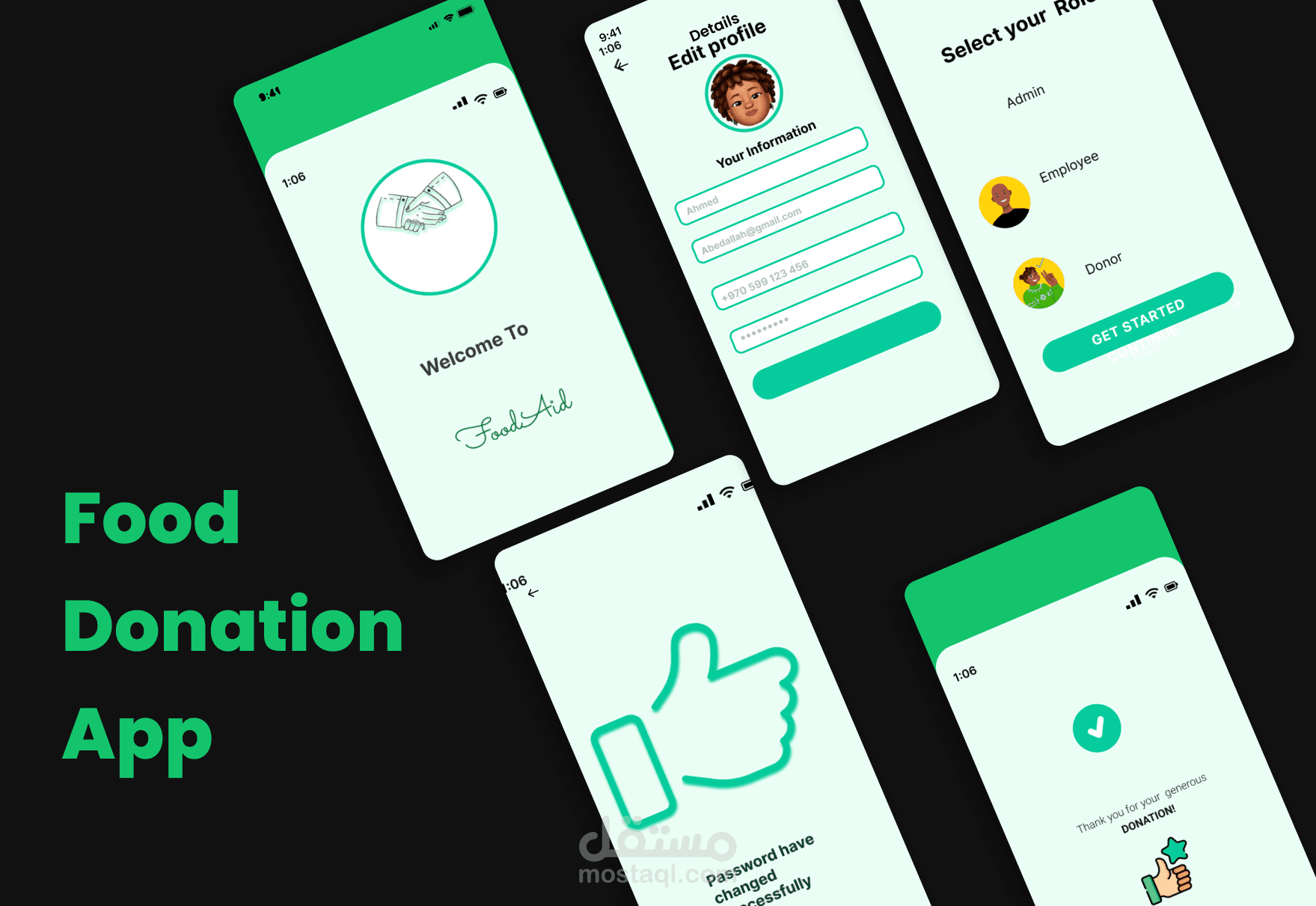 Figma – UI/UX Design – Mobile App Prototyping