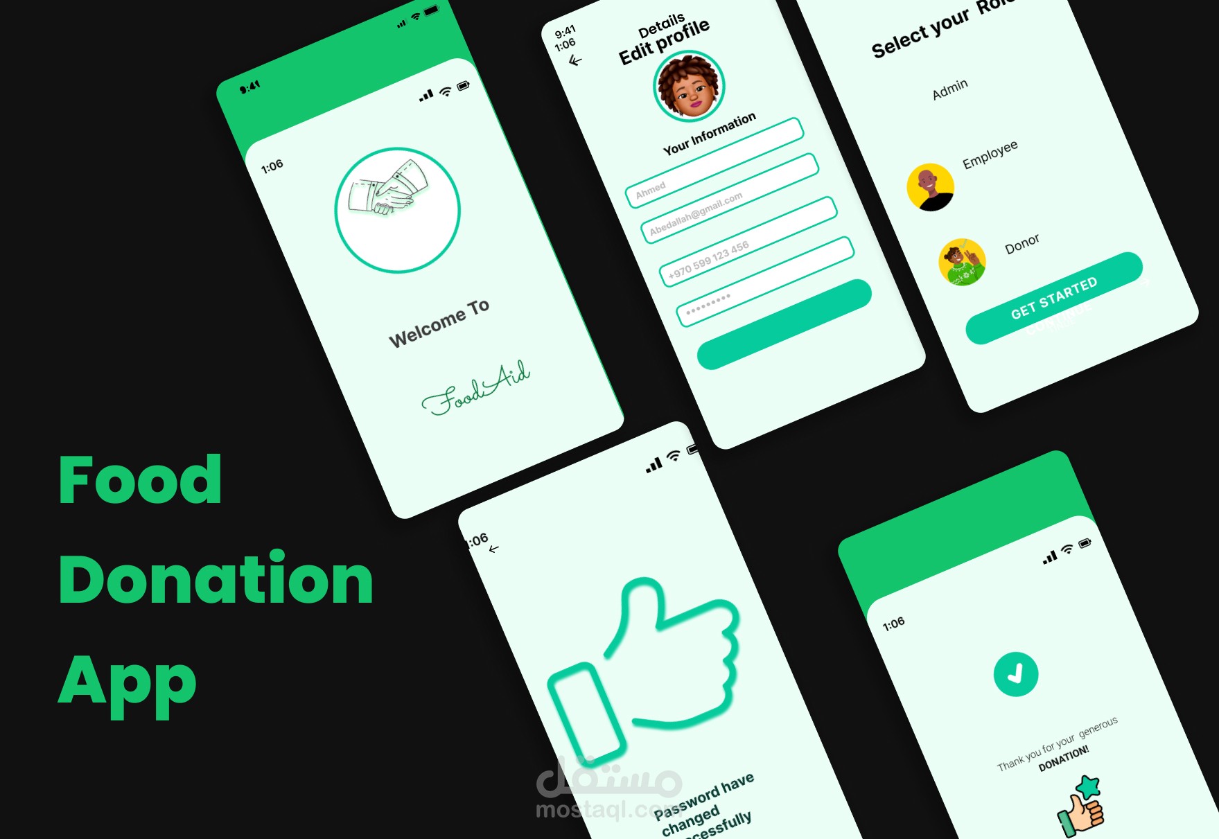 Figma – UI/UX Design – Mobile App Prototyping