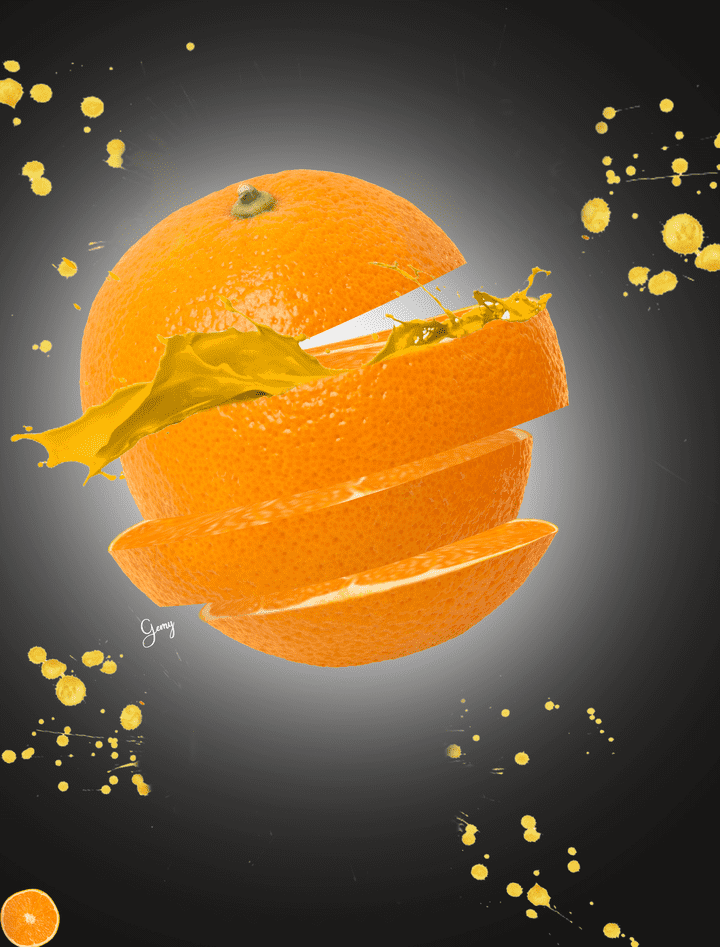 Orange design